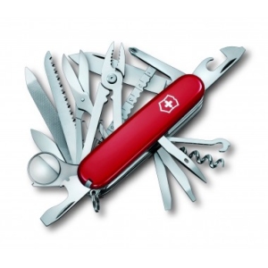 Нож Victorinox Swiss Champ 91 мм, красный