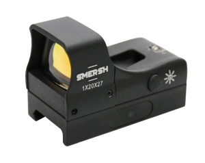 Прицел коллимат. SMERSH 1х20x27 RD