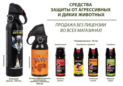 Средства самообороны без лицензии