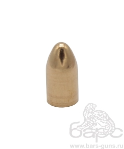 Пуля 9 mm Luger FMJ оболочка томпак 9,54 г Новосибирск - 1