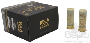 Патрон 12х70 дробь 7,5 навеска 24 г Igla-Champion Азот