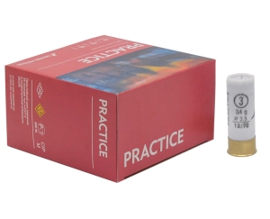 Патрон 12х70 дробь 3 Practic 34 г Главпатрон - 1