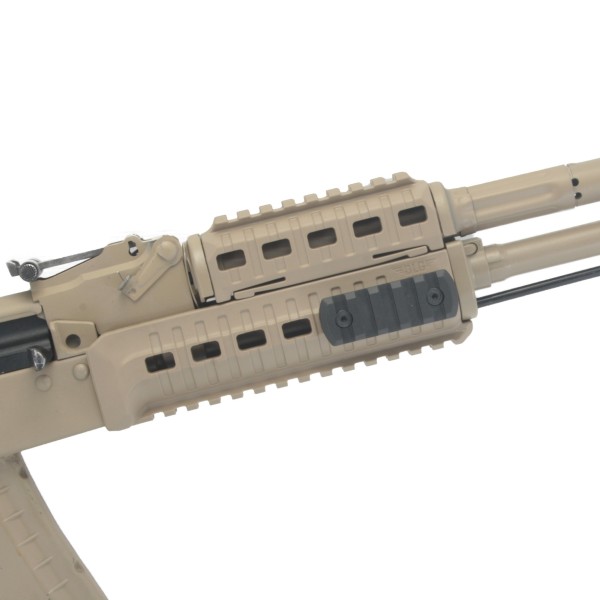 Слоты M-LOK на 5 шагов Пикатини, DLG Tactical (черный)-1