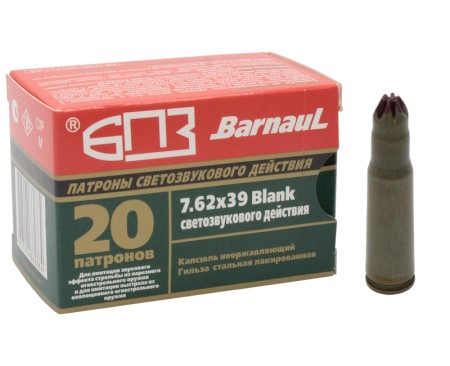 Патрон 7,62х39 светозвукового действия - 1