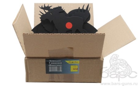 Комплект 5 мишеней Животные - 41