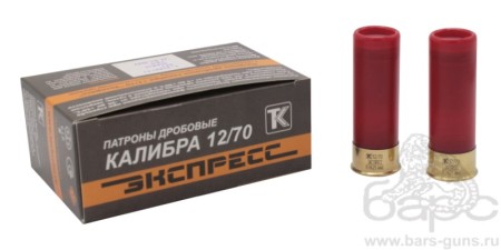 Патрон 12х70 дробь 0 Экспресс Техкрим - 1