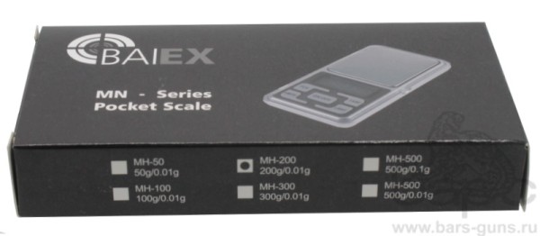 Весы электронные Baex до 200 г упаковка