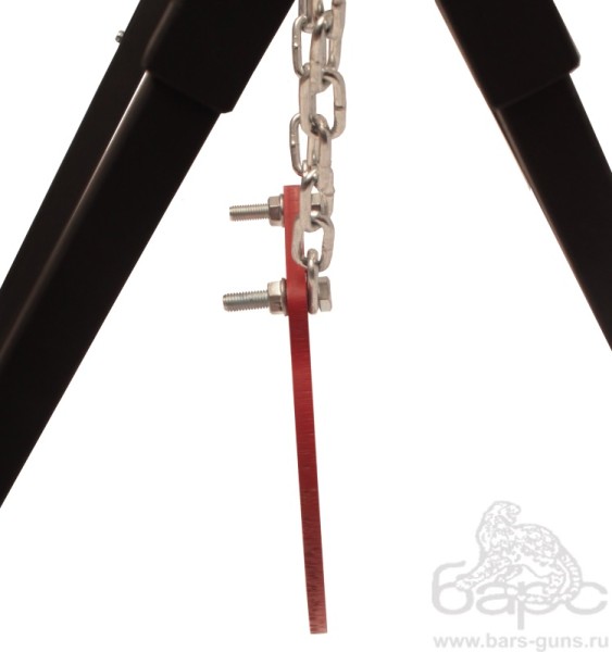 Стойка с цепями для мишени из бронестали - 4