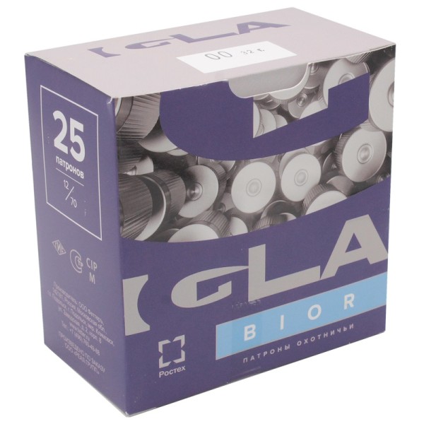 Патрон 12х70 дробь 00 Igla Bior - 4