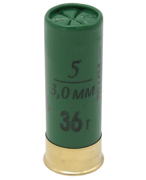 Патрон 12х70 дробь 5 навеска 36 г Русский охотник Азот - 2