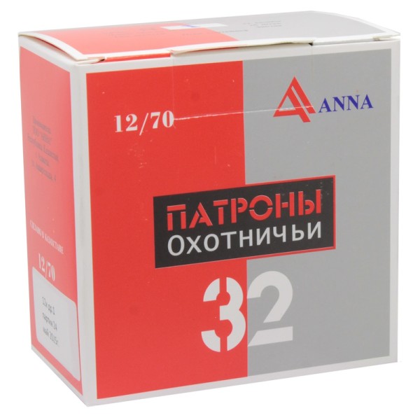 патрон 12х70 картечь 8,5 мм ANNA - 4