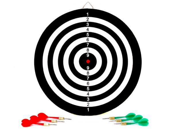 Набор для дартса Stinger начальный уровень диаметр 38 см прессованная бумага - 2