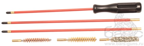 Набор для чистки Baiex  3 ерша калибр 7,62 мм