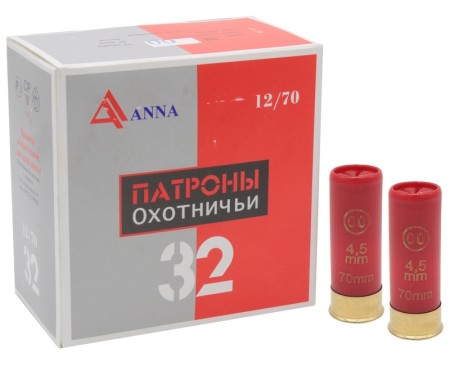 патрон 12х70 дробь 00 ANNA - 1