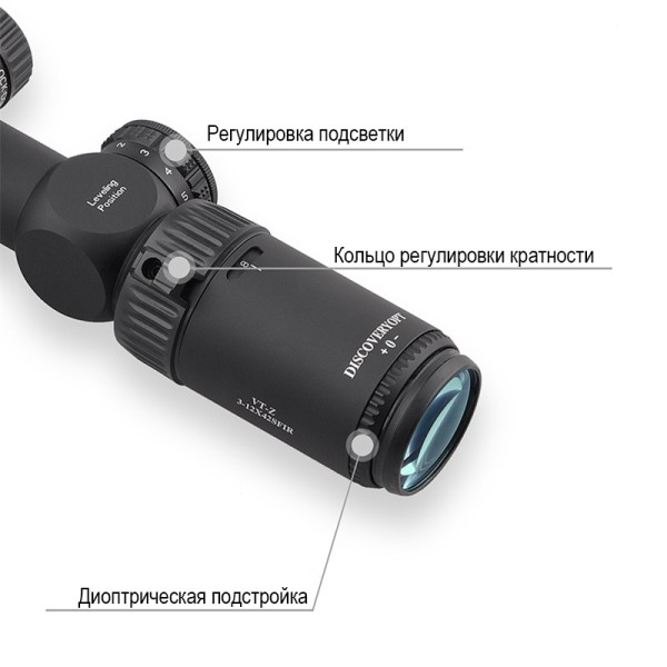 DISCOVERY VT-Z 3-12X42SFIR FW25 - 5