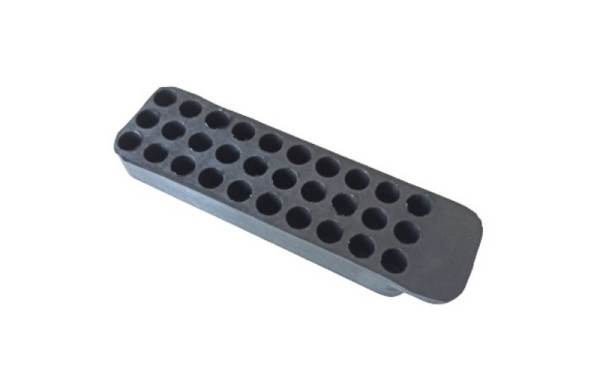 Колодка резиновая под патроны КР-30х9 - 2