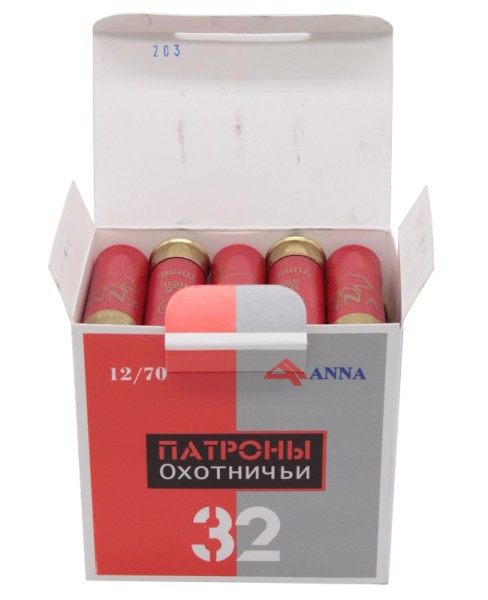 патрон 12х70 картечь 8,5 мм ANNA - 3