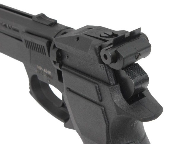 МР-651К-29 - пистолет пневматический газобаллонный калибр 4,5 мм - 4