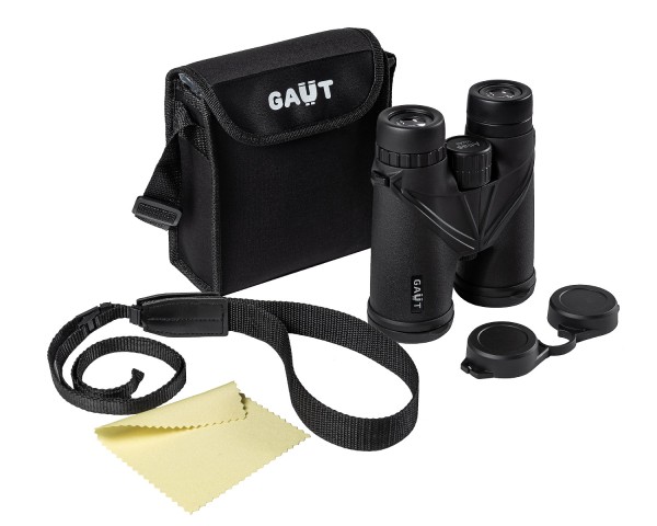 Бинокль GAUT Atlas 8х42, Roof-призмы ВК7, цвет черный -1