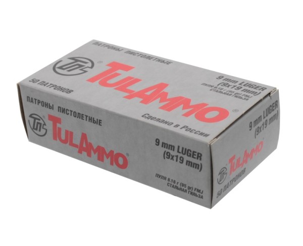 Патрон 9х19 FMJ 95 gr ТПЗ - 4