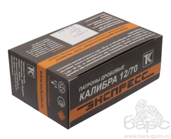 Патрон 12х70 дробь Экспресс Техкрим - 3