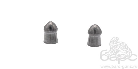 Пульки Квинтор 3 оживальная форма калибр 4,5 мм вес 0,53 г 150 шт - 2