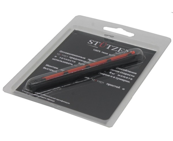 Stutzen - мушка МР-27 красная реьба М3 волокно 2 мм - 4