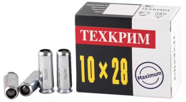 Патрон 10х28 Maximum пуля Техкрим