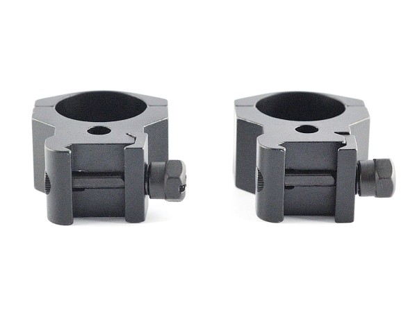 Кольца Nikko Stirling Sport Match, небыстросьемные на Weaver 30мм, высокие, 6 винтов, алюминий-2