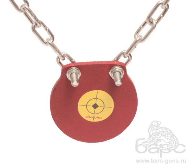 Мишень Гонг 8 дюймов 205 мм бронесталь 8 мм - 2