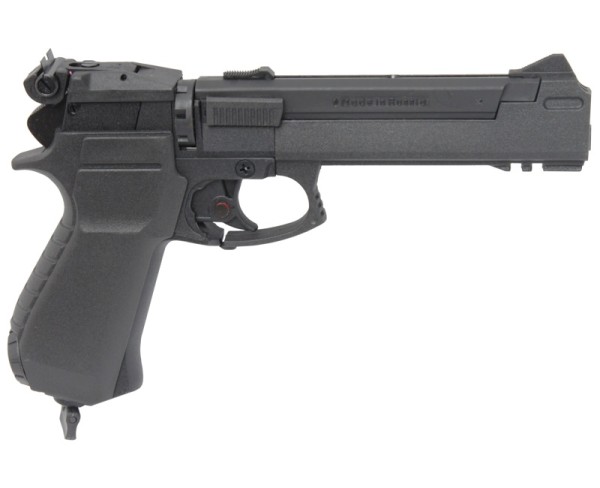 МР-651К-29 - пистолет пневматический газобаллонный калибр 4,5 мм - 2