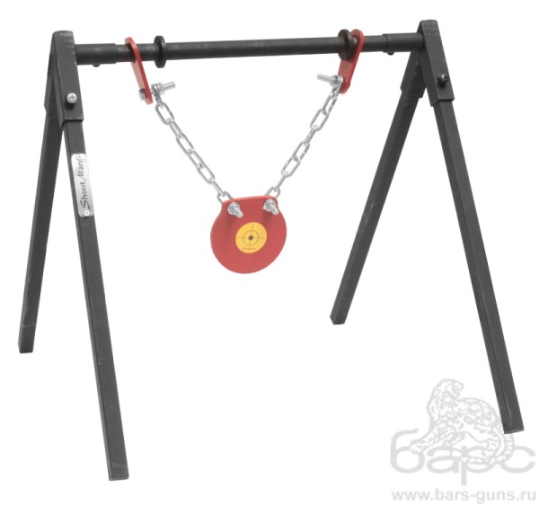Стойка с цепями для мишени из бронестали - 3